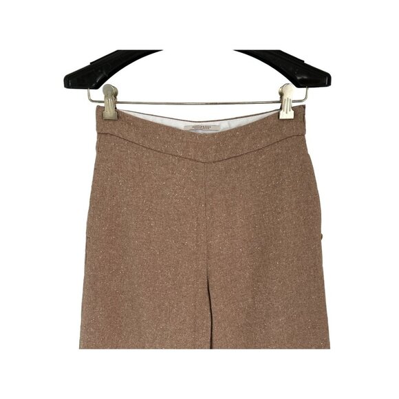 SCOTCH & SODA Wide Leg Pants Wool Blend Lined Beige Size XSmall - Picture 3 of 8